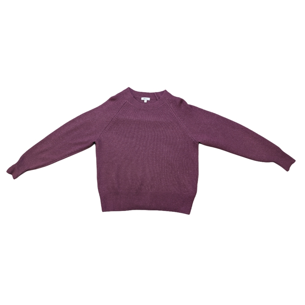 Reitmans Women's Medium Purple Long‎ Sleeve Knit Sweater